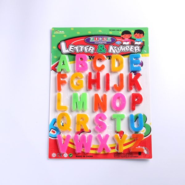 Magnetic Letters and Numbers