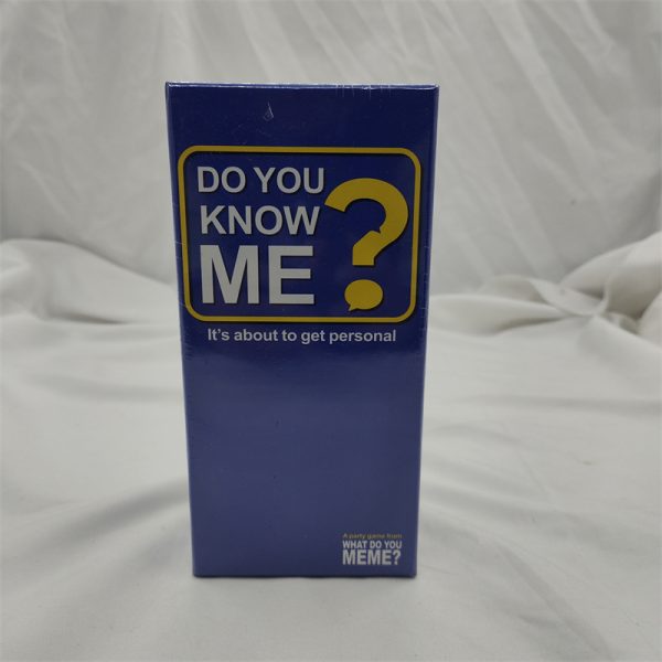 Do You Know Me? Card Game